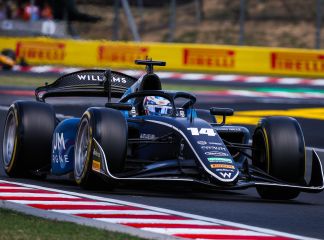 Martins au pied du podium de Formule 2 à Budapest