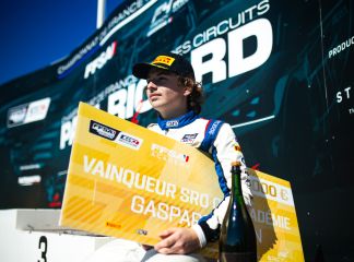 SRO GT Académie : Gaspard Simon lauréat et en route vers le GT World Challenge Europe