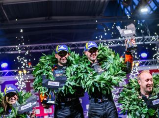 Anthony Cosson et Kévin Millet vainqueurs de la Finale de la Coupe de France des Rallyes à Lisieux