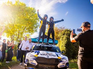 Laurent Pellier et Kévin Bronner sacrés Champions de France des Rallyes Terre 2025* !